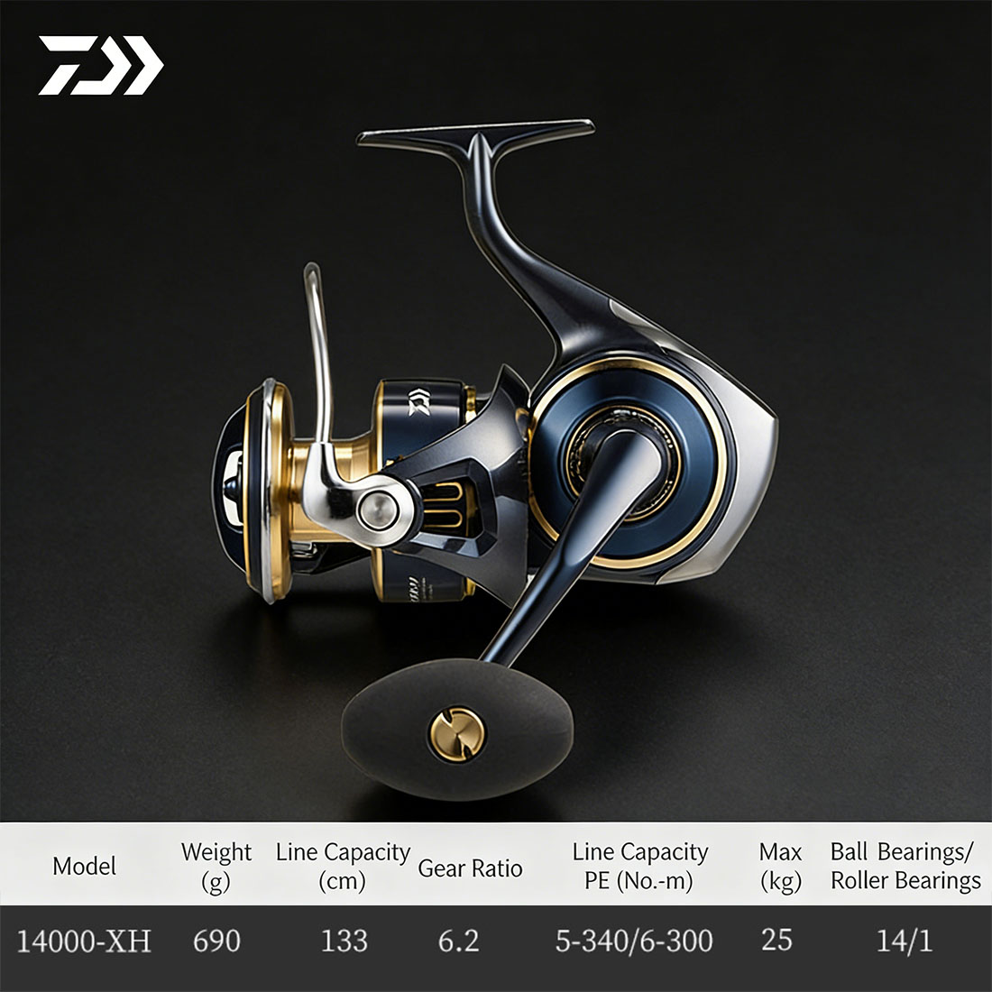 Daiwa Reel Bg - Original DAIWA 2025 SALTIGA 8000-25000 Spinning