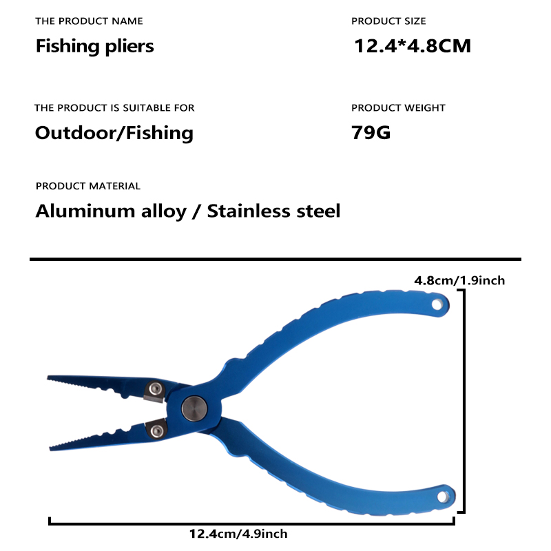 Fishing Tongs, Ultra Light Alu - Fishing Hook Sharpener ulasan dan harga