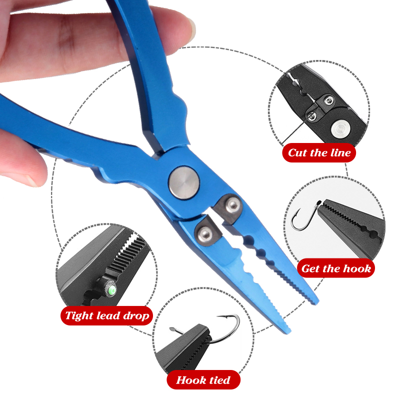 Fishing Tongs, Ultra Light Alu - Fishing Hook Sharpener ulasan dan harga