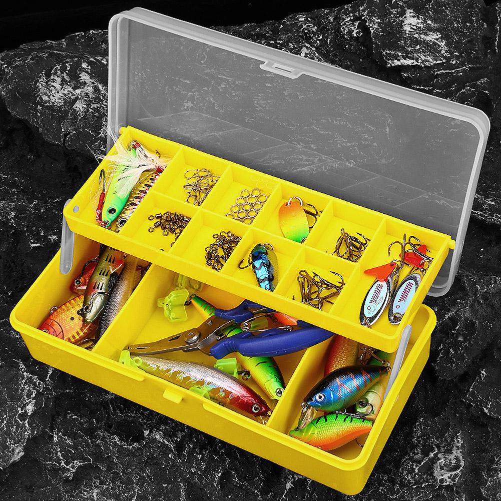 Portable Fishing Tackle Box Ba - Fishing Hook Size ulasan dan harga