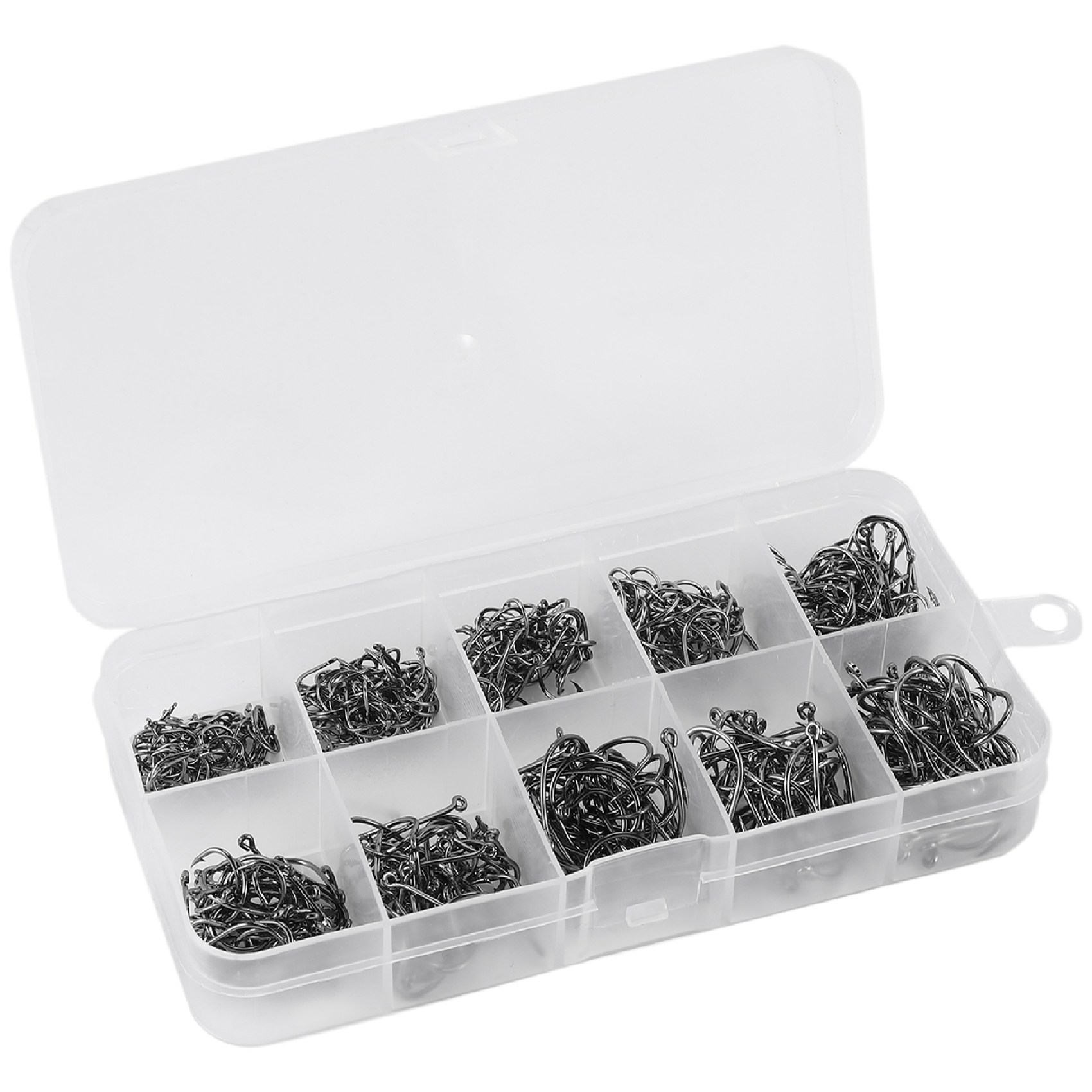 New arrival  500Pcs/Set Mixed  - Fishing Hook Size ulasan dan harga
