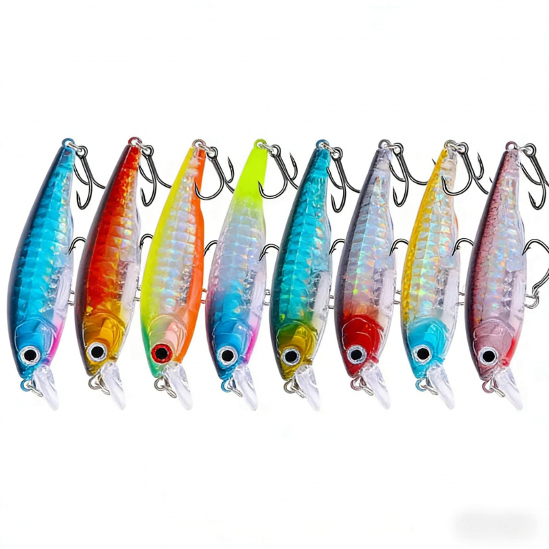 10G Floating Minnow Noise Long - Fishing Hook Size ulasan dan harga