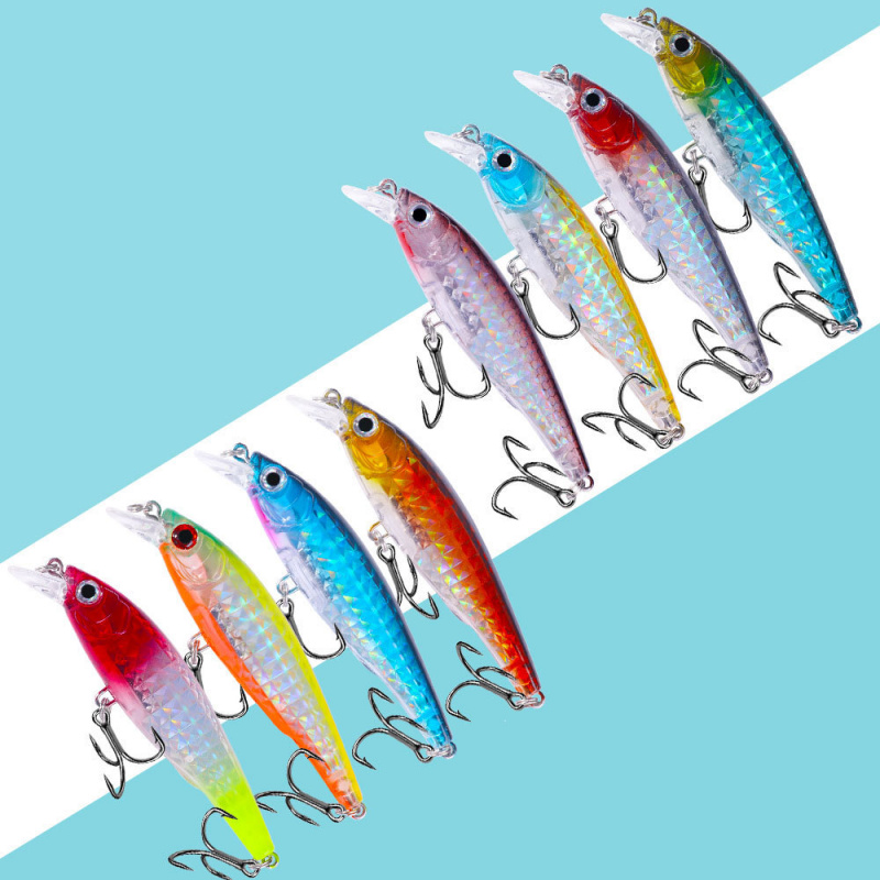 10G Floating Minnow Noise Long - Fishing Hook Size ulasan dan harga