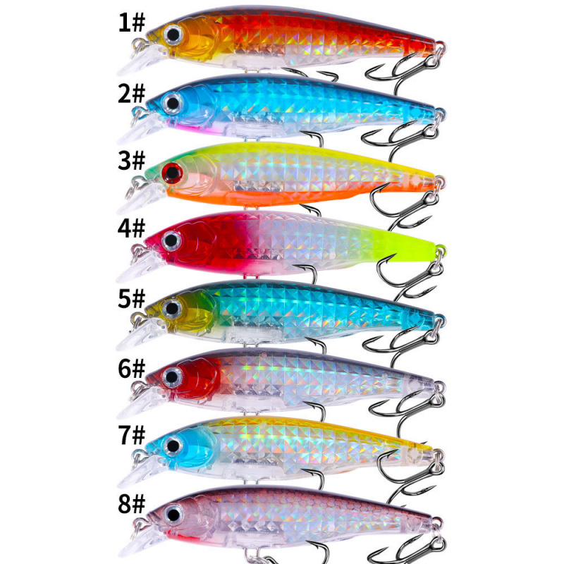 10G Floating Minnow Noise Long - Fishing Hook Size ulasan dan harga