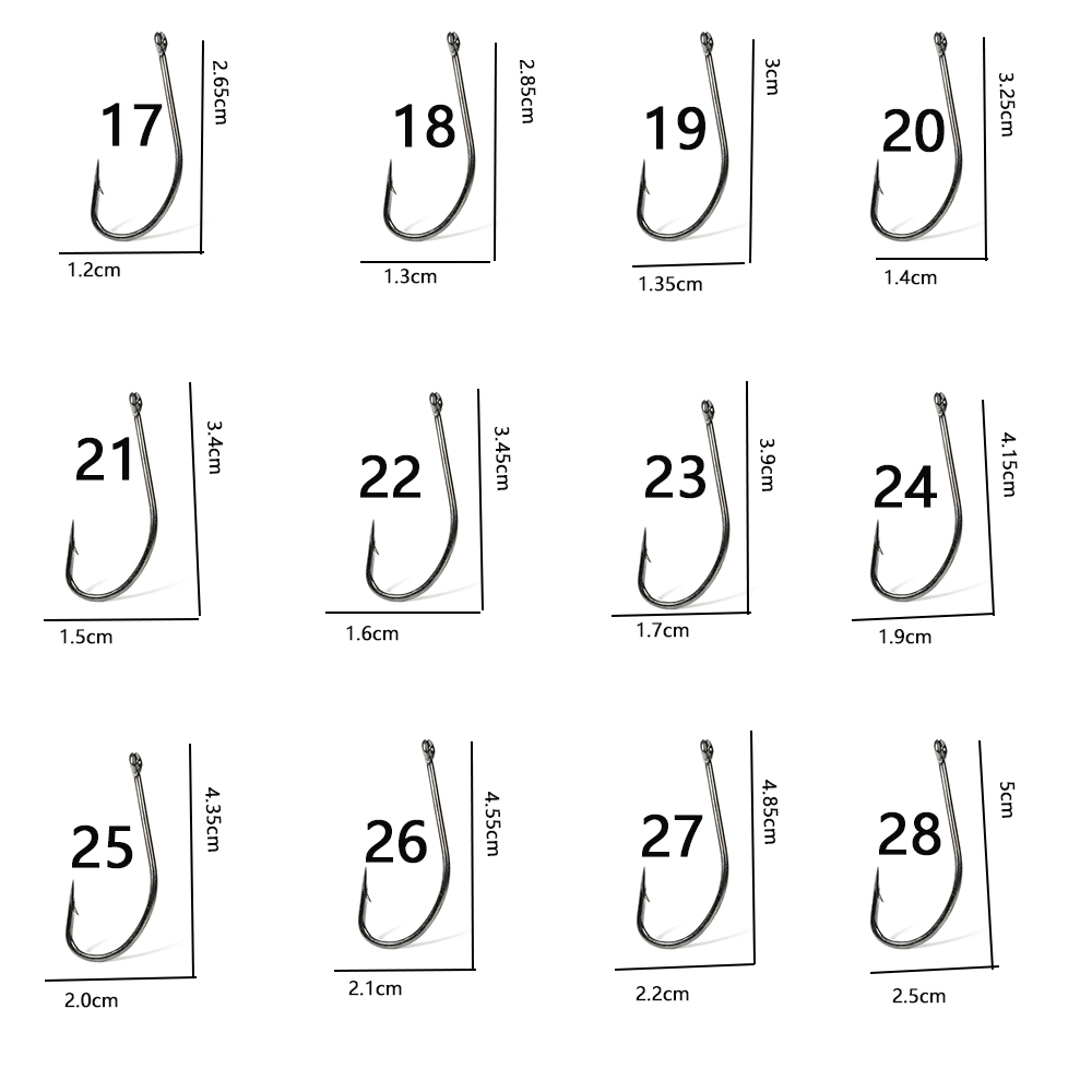 1 Pack LS-9939 Fishing Hooks S - Fishing Hook Assortment ulasan dan harga